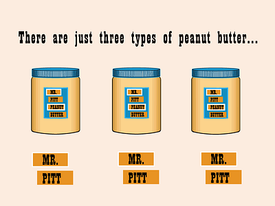 Mr. Pitt Peanut Butter Ad