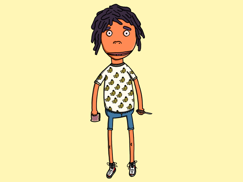 Jam Boy Perp by Val Geyvandov on Dribbble