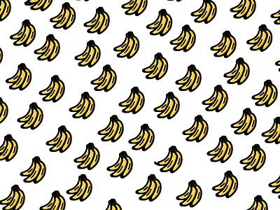 Bananas Pattern bananas illustration pattern