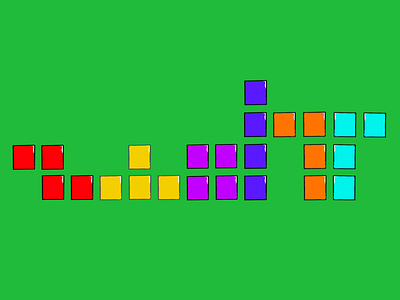 Tetris color illustration tetris