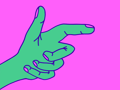 Lazy Pew color hands illustration pews