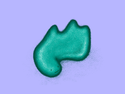A Slugging Globule 2 blob character color cute illustration texture