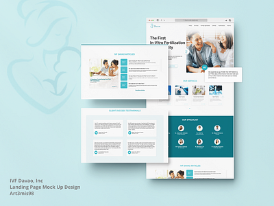 Patient/Customer Portal Landing page