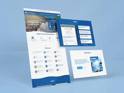 A Water Utility Landing Page water