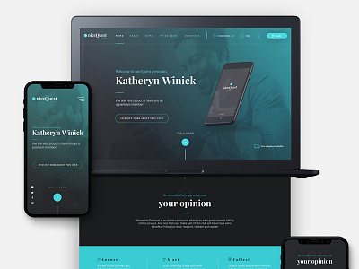 Nicequest Web redesign responsive web
