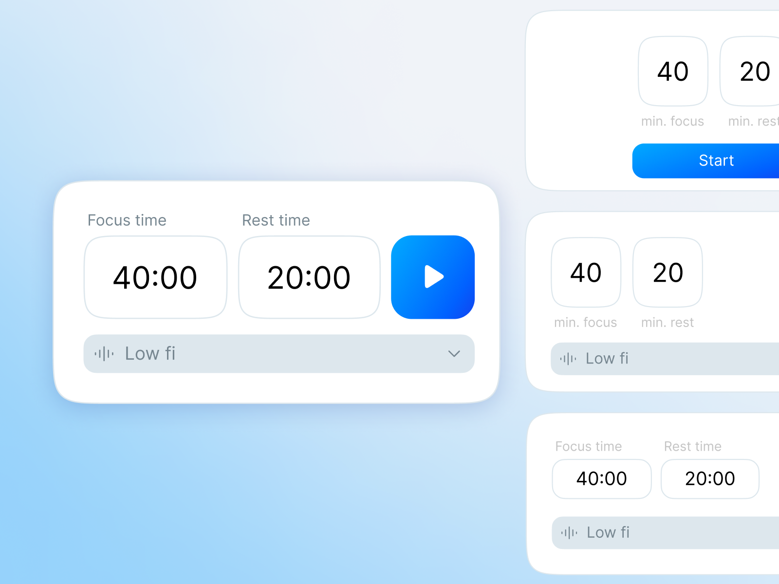 Chrome Extension - Timer Exploration by Denislav Jeliazkov on Dribbble