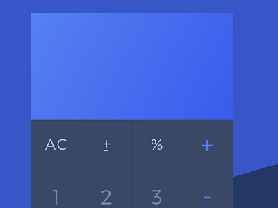 Day 04 - Calculator- #DailyUI app calculator clean dailyui design simple ui ux