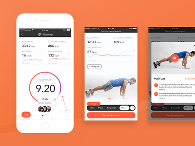 Social Fitness App - NXL - Workout Tracker