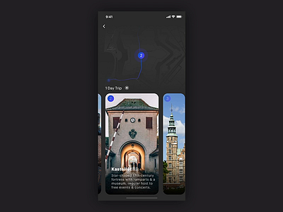 Trvl App - Location Viewing animation app clean design interaction ios minimal principle prototype simple sketch ui ui design ux