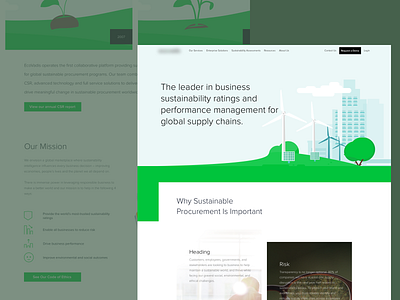 CSR - Website clean design illustration simple sketch ui ux web website