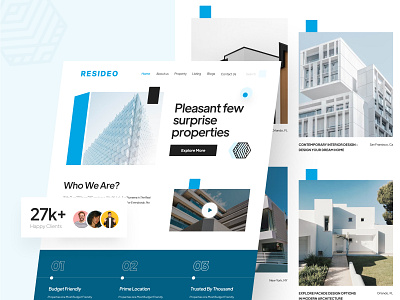 RESIDEO Real Estate Design app design branding dashboard ui ux web design