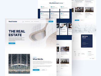 THE REAL ESTATE Website Design