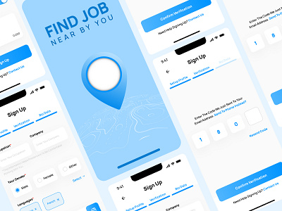 Find Job App Design