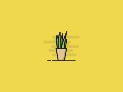 Planta design icon plant