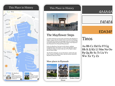 Daily UI 029 Map app design graphic design ui ux