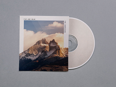 CD Cover cd church cover design graphic mountains music nature product visual