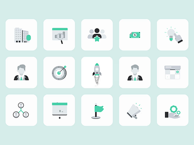 Business Icon Set Animation animation branding business clean flat icon gif graphic design icon icon business icon set illustration json lottie lottiefiles motion graphics ui uiux vector web website