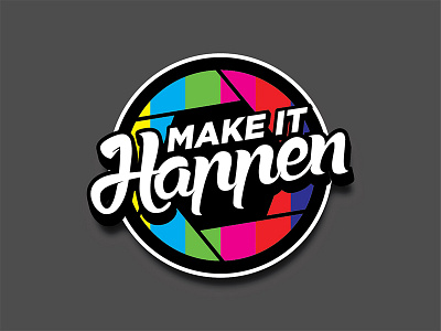 MakeItHappenLogo happen it logo make production sticker video