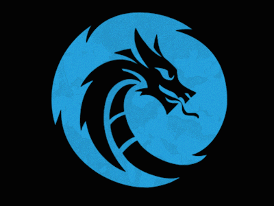 logo 2andreich team 2andreich animation dragon fly gif logo team