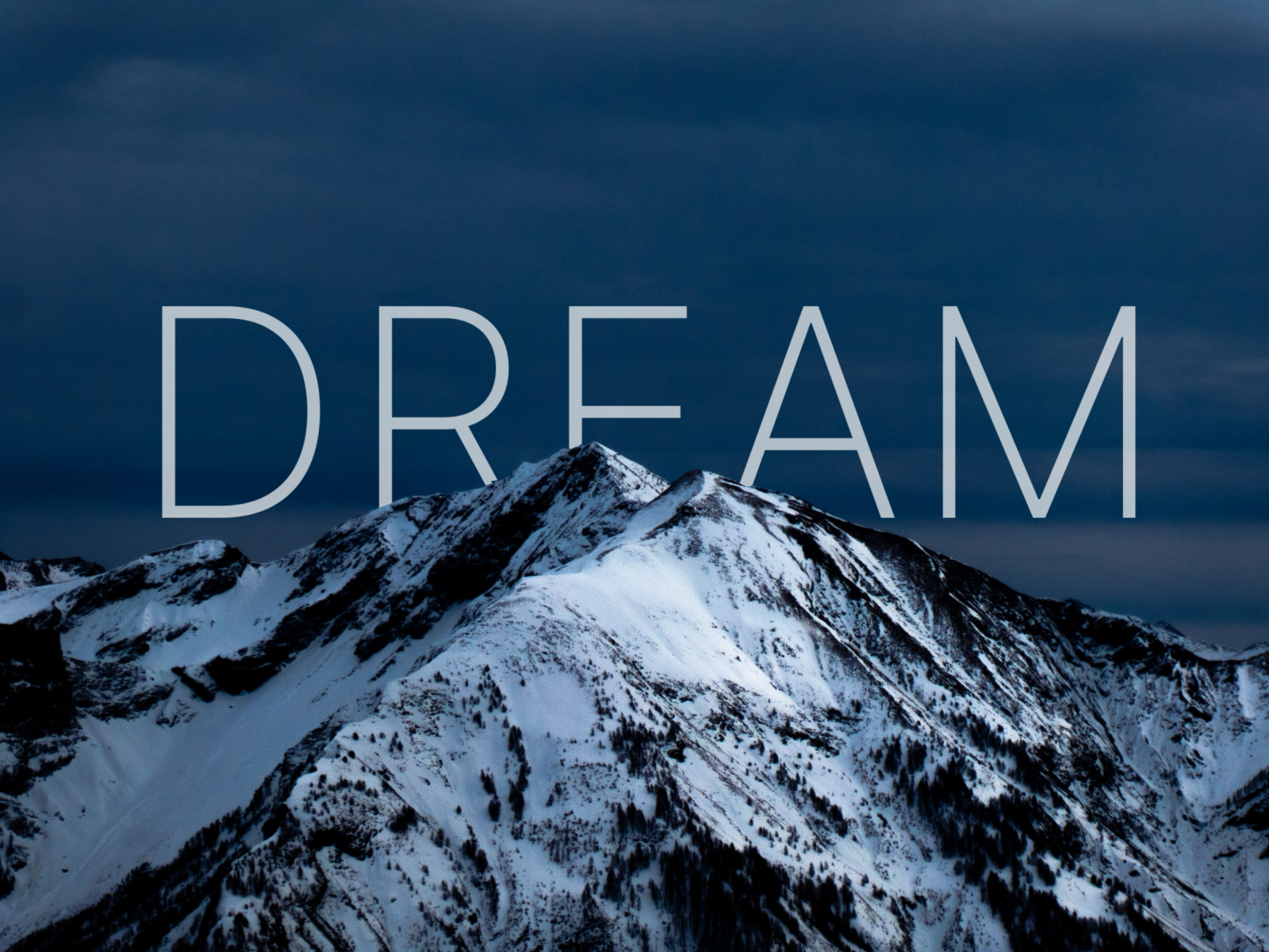 Мечта - съездить в горы... design graphic design