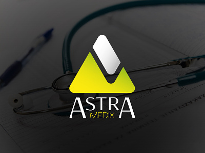 Astra Medix logo plan brand branding logo logo design vector