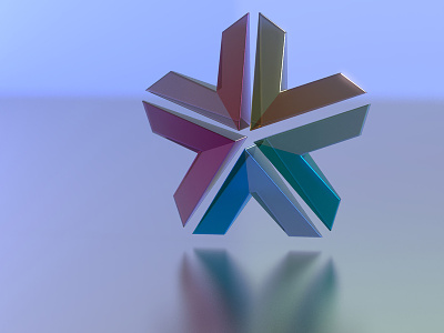 SPARK logo render 3d art branding logo design