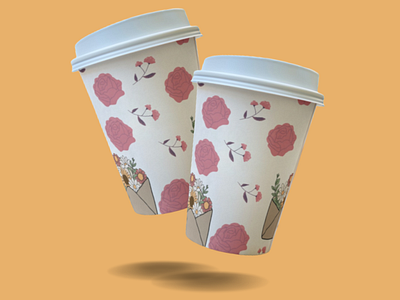 I will design paper cup pattern, merch pattern product ,pattern