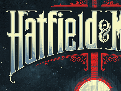 Hatfield & McCoy Lettering by Delicious Design League on Dribbble