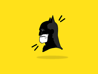 Stylized Bat art batman creative design flat graphic graphicdesign hero illustration illustrator stylized vector
