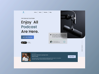 PODCAST WEB DESIGN