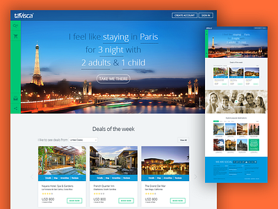 Natural Language Form Travel Website