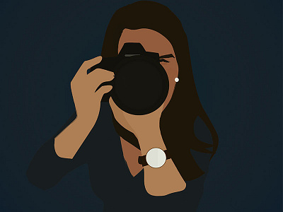 Selfie Illustration (Updated) alabama artist birmingham cartoon design digital graphic illustration illustrator photographer self portrait selfie