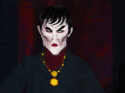 Barnabas Collins🎃 barnabas collins dark shadows freelance halloween happy halloween illustration illustrator johnny depp texture