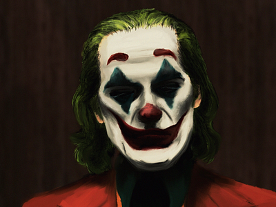Joker alabama artist birmingham dc freelance illustration joaquin phoenix joker movie portrait realistic