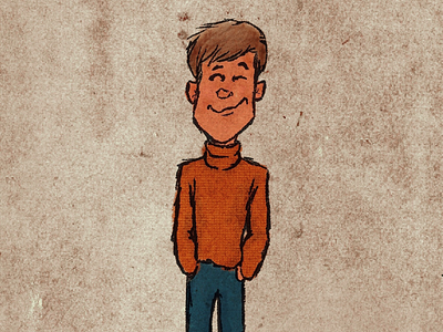 Practice makes Perfect! alabama birmingham boy cartoon character character design freelance illustration illustrator procreate retro texture vintage
