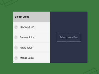 Interactive Juice app using Rive animation` interactive js rive tailwind