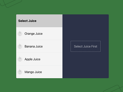 Interactive Juice app using Rive