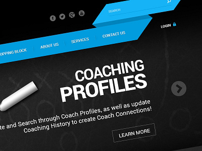 Coachhype (concept) interface ui web design