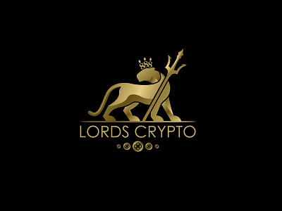 LORDS CRYPTO branding design graphic design illustration logo