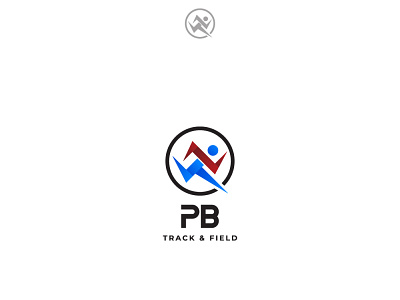 TRACK & FIELD design graphic design illustration logo vector