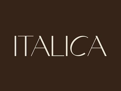 Italica Branding, visual identity, corporate brand design