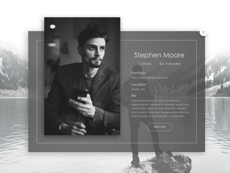 DailyUI 006 graphic design ui ux 006 dailyui