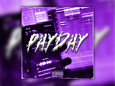 PayDay - Song Cover Art album art branding cover art design graphic design illustration logo ui ux vector