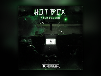 Hot Box - Song Cover Art album art branding cover art design graphic design illustration logo ui ux vector