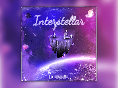 Interstellar - Album Cover album art branding cover art design graphic design illustration logo ui ux vector