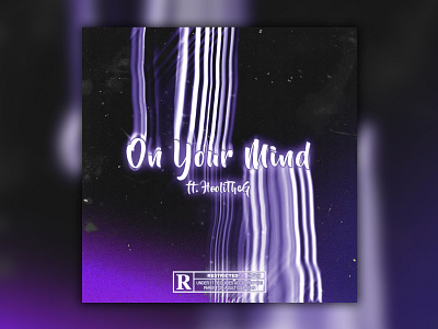 On Your Mind - Song Cover Art album art branding cover art design graphic design illustration logo ui ux vector