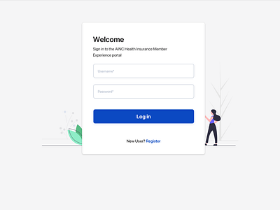 Welcome login by Madhu tiwari on Dribbble