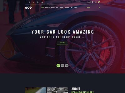 Automotive Website