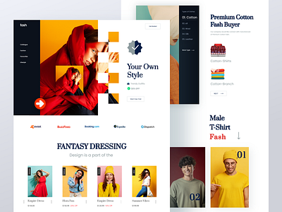 Fashion E-commerce Landing Page