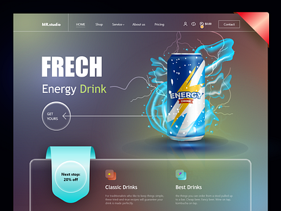 Drinks Ecommerce Website